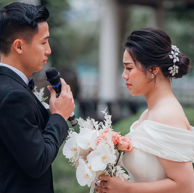 Khánh Linh bật khóc khi chia sẻ lý do kết hôn với Bùi Tiến Dũng